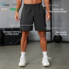 Custom Men's Seamless Bonded Training Shorts | Lightweight Gym Shorts Manufacturer