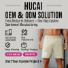 Custom Men's Laser Perforated Active Training Shorts | Lightweight Activewear Manufacturer