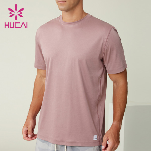 Custom Men's Modal Cotton Moisture-Wicking Casual Sports T-Shirt Manufacturer