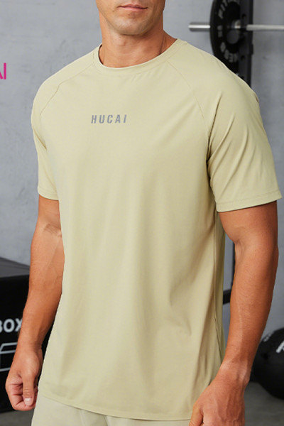 Custom Men's Lightweight Cooling Training T-Shirt | Breathable Activewear Manufacturer